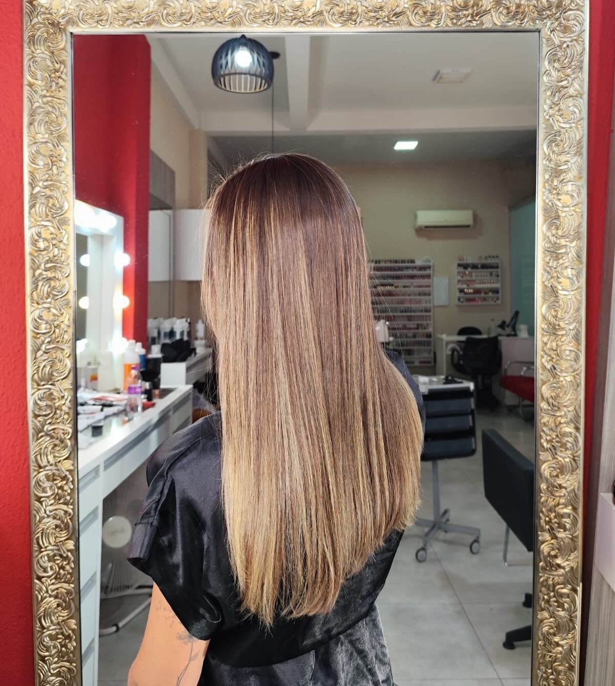 Depois — Resultado real